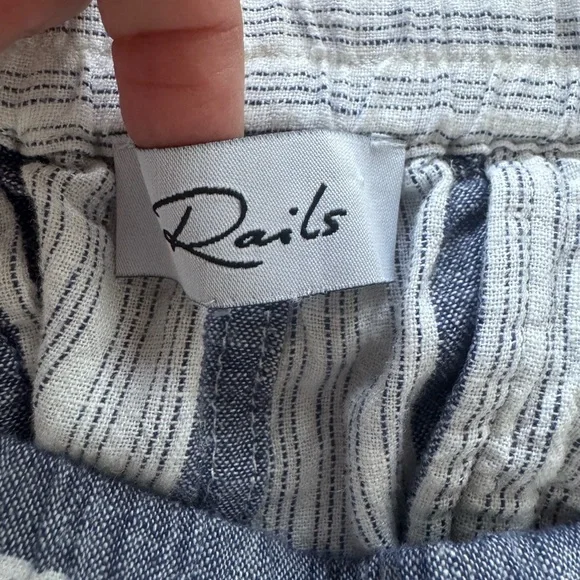 Rails Agnes Cannes Stripe Cropped Pants - Picture 8 of 10